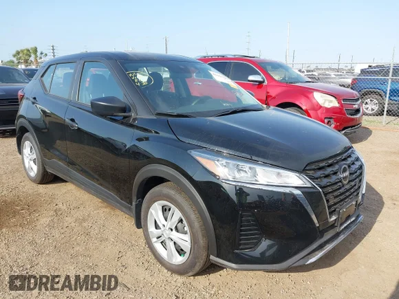 ✅ 2025 Nissan Kicks Play S • VIN: 3N1CP5BV7SL476026 • Lot: 42163114. Wystawiony na IAAI z przebiegiem 387 mil. Bezpłatny archiwum sprzedaży aukcyjnych z USA i szczegółowy raport historii pojazdu na DreamBid. Zdjęcie 1.