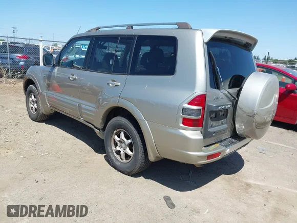 ✅ 2002 Mitsubishi Montero Limited • VIN: JA4MW51R32J038369 • Lot: 42309558. Wystawiony na IAAI z przebiegiem 176 258 mil. Bezpłatny archiwum sprzedaży aukcyjnych z USA i szczegółowy raport historii pojazdu na DreamBid. Zdjęcie 3.