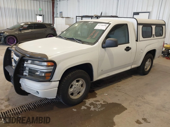 ✅ 2008 Chevrolet Colorado Work Truck • VIN: 1GCCS149488123092 • Lot: 42718490. Wystawiony na IAAI z przebiegiem 157 342 mil. Bezpłatny archiwum sprzedaży aukcyjnych z USA i szczegółowy raport historii pojazdu na DreamBid. Zdjęcie 2.