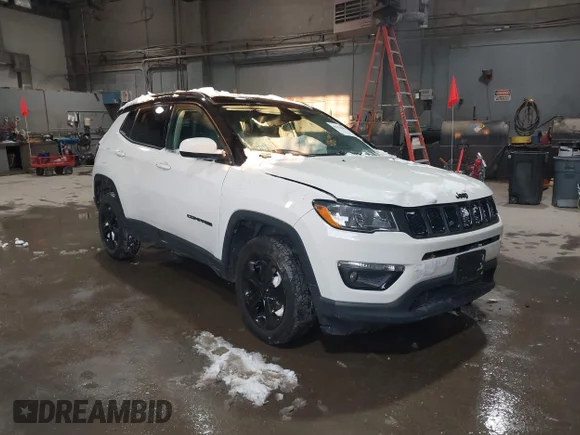 ✅ 2019 Jeep Compass Latitude • VIN: 3C4NJDBB8KT838985 • Лот: 44274693. Опубликован ранее на IAAI с пробегом 73 484 миль. Бесплатный доступ к архиву аукционных продаж из США и подробный отчёт об истории автомобиля на DreamBid. Изображение 1.