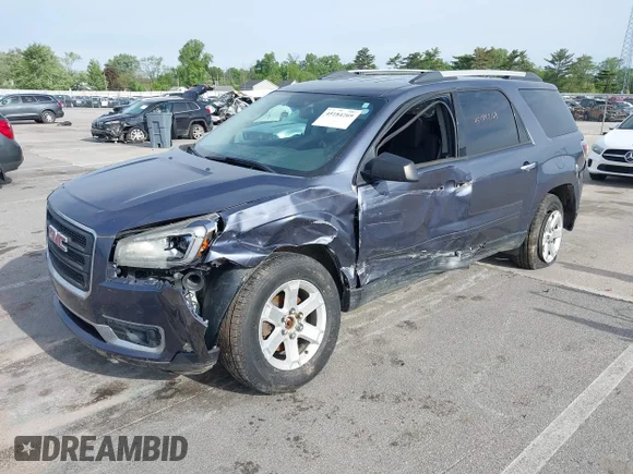 ✅ 2014 GMC Acadia SLE • VIN: 1GKKRPKD1EJ305178 • Lot: 45184269. Listed on IAAI with 167,649 mi. Free auction sales archive from the USA and detailed vehicle history report at DreamBid. Image 2.