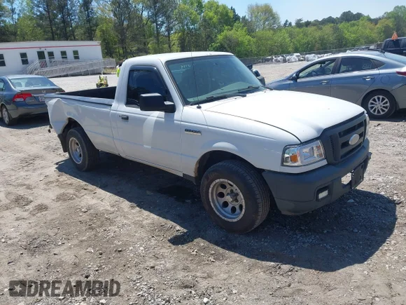 ✅ 2007 Ford Ranger XL • VIN: 1FTYR10U87PA90999 • Lot: 44816734. Listed on IAAI with 256,750 mi. Free auction sales archive from the USA and detailed vehicle history report at DreamBid. Image 1.