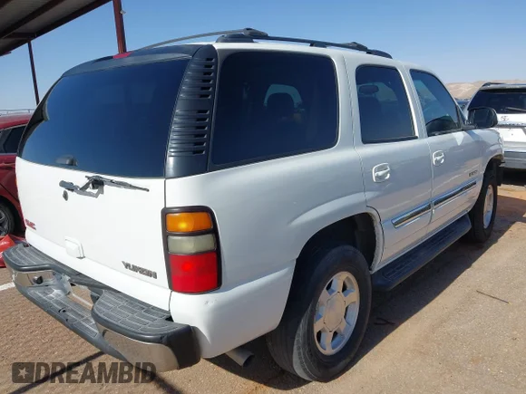 ✅ 2005 GMC Yukon SLT • VIN: 1GKEC13TX5R276234 • Lot: 42127846. Wystawiony na IAAI z przebiegiem 210 802 mil. Bezpłatny archiwum sprzedaży aukcyjnych z USA i szczegółowy raport historii pojazdu na DreamBid. Zdjęcie 4.