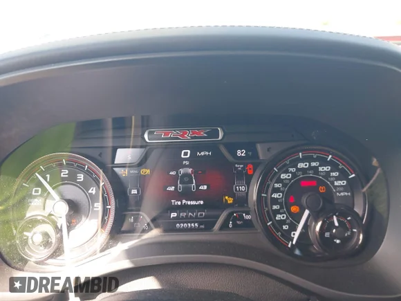 ✅ 2021 Ram 1500 TRX • VIN: 1C6SRFU94MN903505 • Lot: 42311199. Listed on IAAI with 20,355 mi. Free auction sales archive from the USA and detailed vehicle history report at DreamBid. Image 7.