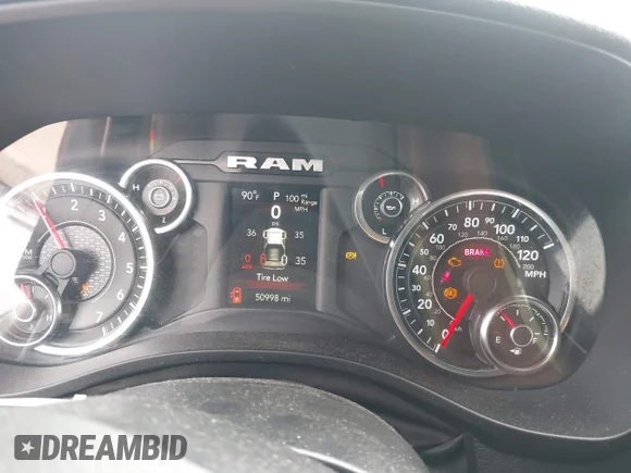 ✅ 2023 Ram 1500 Tradesman • VIN: 1C6SRFGT6PN575869 • Lot: 45279452. Wystawiony na IAAI z przebiegiem 50 998 mil. Bezpłatny archiwum sprzedaży aukcyjnych z USA i szczegółowy raport historii pojazdu na DreamBid. Zdjęcie 7.