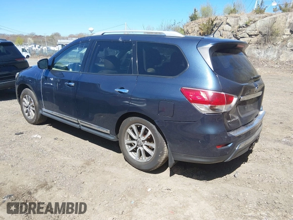 ✅ 2014 Nissan Pathfinder Platinum • VIN: 5N1AR2MM4EC711060 • Lot: 44854951. Wystawiony na IAAI z przebiegiem 184 871 mil. Bezpłatny archiwum sprzedaży aukcyjnych z USA i szczegółowy raport historii pojazdu na DreamBid. Zdjęcie 3.