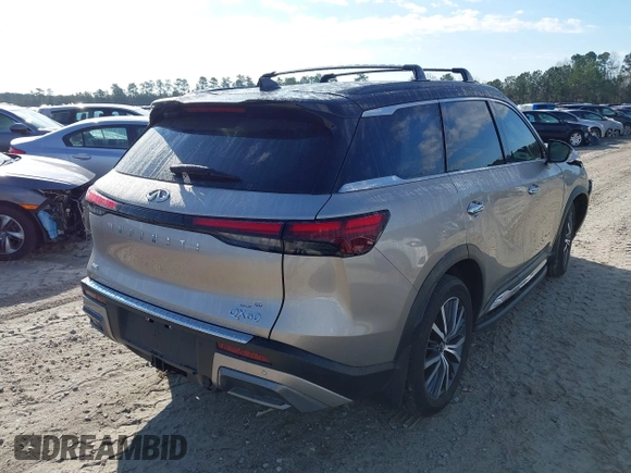 ✅ 2024 Infiniti QX60 Autograph • VIN: 5N1DL1HU0RC345395 • Lot: 44454611. Wystawiony na IAAI z przebiegiem 24 008 mil. Bezpłatny archiwum sprzedaży aukcyjnych z USA i szczegółowy raport historii pojazdu na DreamBid. Zdjęcie 4.