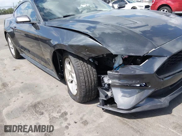 ✅ 2019 Ford Mustang EcoBoost • VIN: 1FA6P8TH8K5122350 • Lot: 45202906. Listed on IAAI with 3,738 mi. Free auction sales archive from the USA and detailed vehicle history report at DreamBid. Image 6.