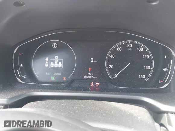 ✅ 2022 Honda Accord Sport SE • VIN: 1HGCV1F49NA071814 • Lot: 45196889. Wystawiony na IAAI z przebiegiem 62 007 mil. Bezpłatny archiwum sprzedaży aukcyjnych z USA i szczegółowy raport historii pojazdu na DreamBid. Zdjęcie 7.