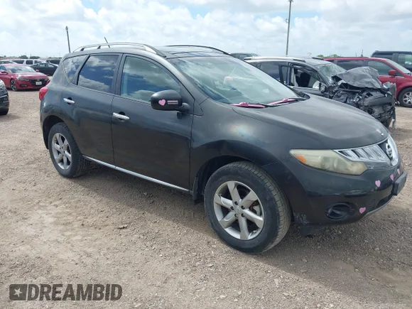 ✅ 2009 Nissan Murano S • VIN: JN8AZ18U49W104478 • Lot: 45367488. Wystawiony na IAAI z przebiegiem 178 258 mil. Bezpłatny archiwum sprzedaży aukcyjnych z USA i szczegółowy raport historii pojazdu na DreamBid. Zdjęcie 1.