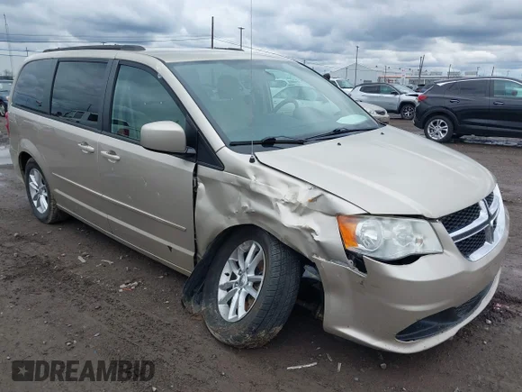 ✅ 2014 Dodge Grand Caravan SXT • VIN: 2C4RDGCG3ER114021 • Lot: 44998178. Wystawiony na IAAI z przebiegiem 152 084 mil. Bezpłatny archiwum sprzedaży aukcyjnych z USA i szczegółowy raport historii pojazdu na DreamBid. Zdjęcie 1.