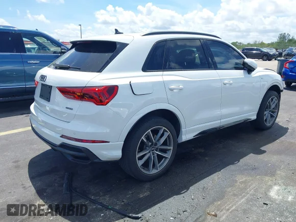 ✅ 2021 Audi Q3 S line Premium • VIN: WA1DECF34M1090821 • Лот: 44800420. Опубліковано раніше на IAAI з пробігом 25 721 миль. Безкоштовний доступ до архіву аукціонних продажів зі США та докладний звіт про історію автомобіля на DreamBid. Зображення 4.