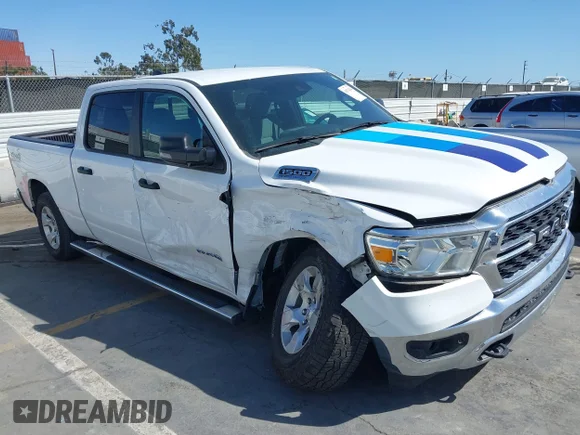 ✅ 2023 Ram 1500 Big Horn • VIN: 1C6SRFMT0PN531452 • Лот: 41976264. Опубликован ранее на IAAI с пробегом 35 896 миль. Бесплатный доступ к архиву аукционных продаж из США и подробный отчёт об истории автомобиля на DreamBid. Изображение 1.