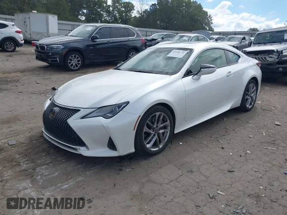 ✅ 2019 Lexus RC 300 • VIN: JTHHA5BC2K5010263 • Лот: 43398730. Опубліковано раніше на IAAI з пробігом 144 219 миль. Безкоштовний доступ до архіву аукціонних продажів зі США та докладний звіт про історію автомобіля на DreamBid. Зображення 2.
