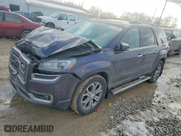 ✅ 2015 GMC Acadia SLT • VIN: 1GKKVRKD7FJ100716 • Лот: 76776785. Опубликован ранее на Copart с пробегом 136 449 миль. Бесплатный доступ к архиву аукционных продаж из США и подробный отчёт об истории автомобиля на DreamBid. Изображение 1.