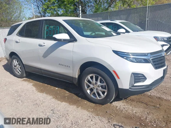 ✅ 2023 Chevrolet Equinox LT • VIN: 3GNAXUEG8PS201975 • Лот: 45018559. Опубліковано раніше на IAAI з пробігом 45 041 миль. Безкоштовний доступ до архіву аукціонних продажів зі США та докладний звіт про історію автомобіля на DreamBid. Зображення 1.