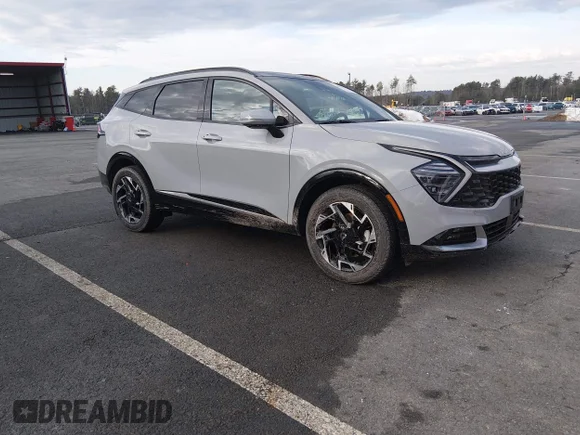✅ 2024 Kia Sportage SX-Prestige • VIN: 5XYK5CDF4RG181721 • Lot: 44542990. Listed on IAAI with 24,190 mi. Free auction sales archive from the USA and detailed vehicle history report at DreamBid. Image 1.