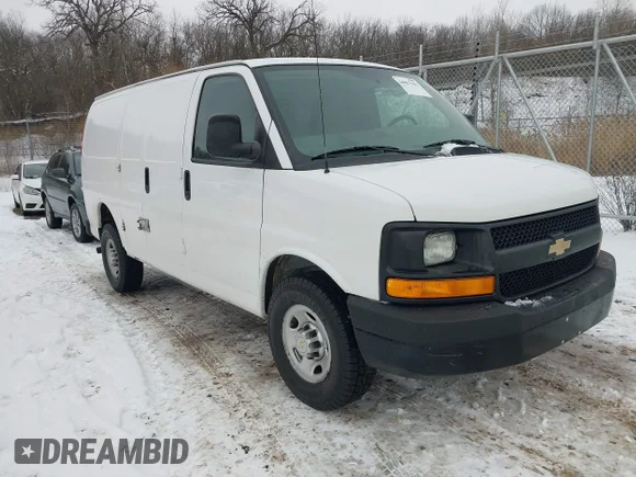 ✅ 2013 Chevrolet Express Cargo • VIN: 1GCZGTCA2D1166416 • Лот: 44067581. Опубліковано раніше на IAAI з пробігом 234 181 миль. Безкоштовний доступ до архіву аукціонних продажів зі США та докладний звіт про історію автомобіля на DreamBid. Зображення 1.