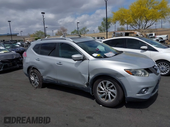 ✅ 2015 Nissan Rogue SL • VIN: 5N1AT2MT1FC770013 • Lot: 44757988. Wystawiony na IAAI z przebiegiem 129 872 mil. Bezpłatny archiwum sprzedaży aukcyjnych z USA i szczegółowy raport historii pojazdu na DreamBid. Zdjęcie 6.