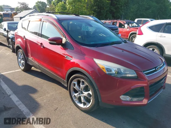 ✅ 2015 Ford Escape Titanium • VIN: 1FMCU0J92FUA98797 • Lot: 45340534. Listed on IAAI with 100,121 mi. Free auction sales archive from the USA and detailed vehicle history report at DreamBid. Image 1.