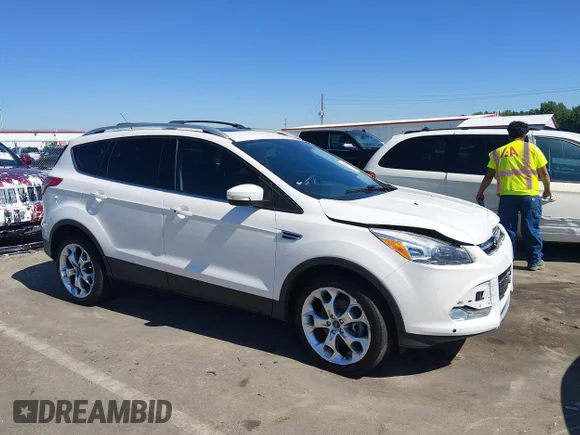 ✅ 2013 Ford Escape Titanium • VIN: 1FMCU9J92DUC61630 • Lot: 45280381. Listed on IAAI with 89,944 mi. Free auction sales archive from the USA and detailed vehicle history report at DreamBid. Image 1.