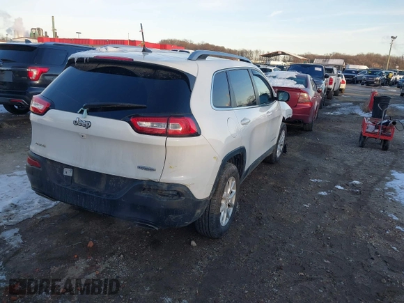 ✅ 2017 Jeep Cherokee Latitude • VIN: 1C4PJMCS4HW531694 • Lot: 43934763. Listed on IAAI with 87,565 mi. Free auction sales archive from the USA and detailed vehicle history report at DreamBid. Image 4.