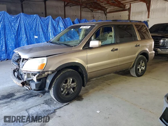 ✅ 2003 Honda Pilot EX • VIN: 2HKYF18403H578637 • Лот: 49871636. Опубликован ранее на Copart с пробегом 176 494 миль. Бесплатный доступ к архиву аукционных продаж из США и подробный отчёт об истории автомобиля на DreamBid. Изображение 1.