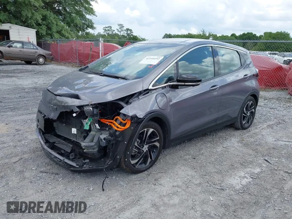 ✅ 2023 Chevrolet Bolt EV 2LT • VIN: 1G1FX6S09P4189152 • Лот: 42155192. Опубликован ранее на IAAI с пробегом 26 137 миль. Бесплатный доступ к архиву аукционных продаж из США и подробный отчёт об истории автомобиля на DreamBid. Изображение 2.