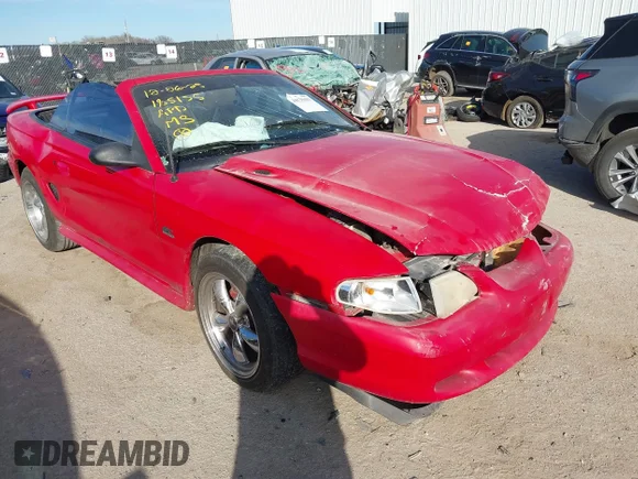 ✅ 1995 Ford Mustang • VIN: 1FALP45T4SF241116 • Лот: 44139453. Опубликован ранее на IAAI с пробегом 109 703 миль. Бесплатный доступ к архиву аукционных продаж из США и подробный отчёт об истории автомобиля на DreamBid. Изображение 1.