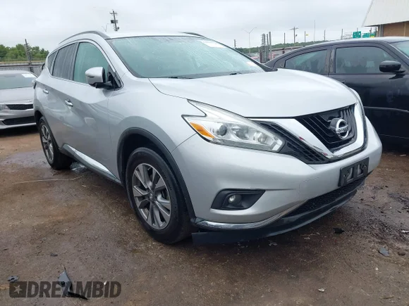 ✅ 2016 Nissan Murano S • VIN: 5N1AZ2MG7GN118732 • Lot: 42888069. Wystawiony na IAAI z przebiegiem 179 013 mil. Bezpłatny archiwum sprzedaży aukcyjnych z USA i szczegółowy raport historii pojazdu na DreamBid. Zdjęcie 1.