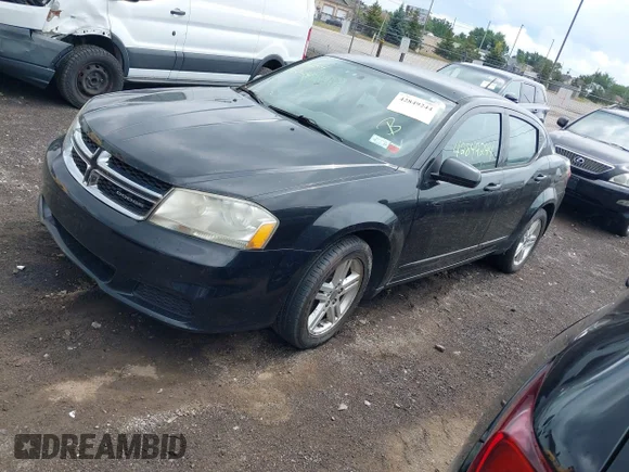 ✅ 2012 Dodge Avenger SXT • VIN: 1C3CDZCB8CN156026 • Лот: 42849244. Опубліковано раніше на IAAI з пробігом 149 202 миль. Безкоштовний доступ до архіву аукціонних продажів зі США та докладний звіт про історію автомобіля на DreamBid. Зображення 2.