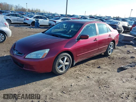 ✅ 2004 Honda Accord EX • VIN: 1HGCM56674A116775 • Lot: 44783070. Wystawiony na IAAI z przebiegiem 124 520 mil. Bezpłatny archiwum sprzedaży aukcyjnych z USA i szczegółowy raport historii pojazdu na DreamBid. Zdjęcie 2.