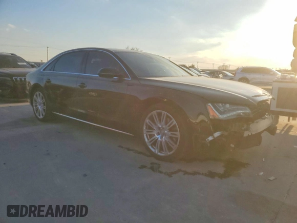 ✅ 2014 Audi A8 3.0T • VIN: WAURGAFD8EN005571 • Lot: 73874905. Wystawiony na Copart z przebiegiem 92 095 mil. Bezpłatny archiwum sprzedaży aukcyjnych z USA i szczegółowy raport historii pojazdu na DreamBid. Zdjęcie 4.