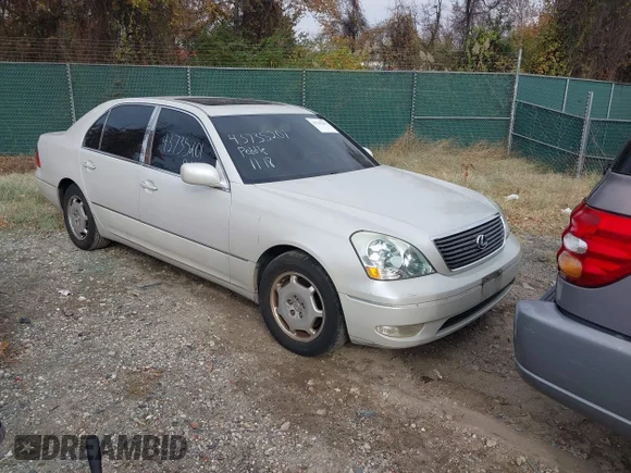 ✅ 2002 Lexus LS 430 • VIN: JTHBN30F520062169 • Лот: 43735201. Опубликован ранее на IAAI с пробегом 168 445 миль. Бесплатный доступ к архиву аукционных продаж из США и подробный отчёт об истории автомобиля на DreamBid. Изображение 1.