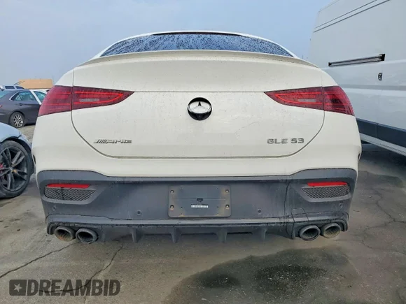 ✅ 2025 Mercedes-Benz GLE 53 AMG • VIN: 4JGFD6BB0SB366706 • Lot: 73056035. Listed on Copart with 8,712 mi. Free auction sales archive from the USA and detailed vehicle history report at DreamBid. Image 6.