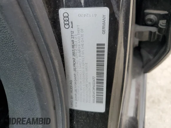 ✅ 2015 Audi A6 Premium Plus • VIN: WAUGFAFC9FN022477 • Лот: 81715463. Опубліковано раніше на Copart з пробігом 154 686 миль. Безкоштовний доступ до архіву аукціонних продажів зі США та докладний звіт про історію автомобіля на DreamBid. Зображення 12.