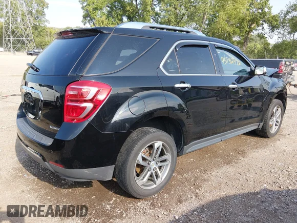 ✅ 2017 Chevrolet Equinox Premier • VIN: 2GNFLGEK2H6275965 • Lot: 45132472. Listed on IAAI with 125,502 mi. Free auction sales archive from the USA and detailed vehicle history report at DreamBid. Image 4.