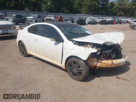 ✅ 2010 Scion tC • VIN: JTKDE3B78A0316772 • Lot: 43429140. Wystawiony na IAAI z przebiegiem 235 259 mil. Bezpłatny archiwum sprzedaży aukcyjnych z USA i szczegółowy raport historii pojazdu na DreamBid. Zdjęcie 1.