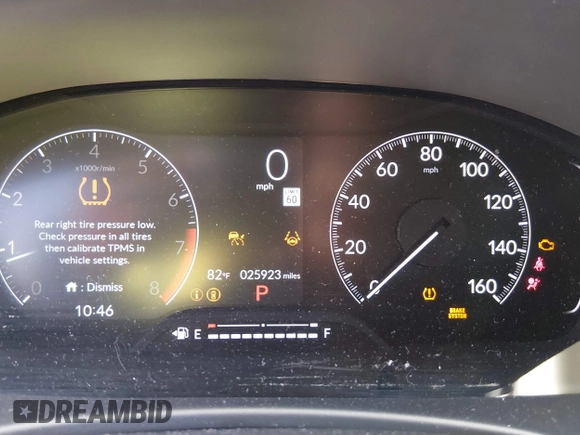 ✅ 2025 Honda Civic LX • VIN: 2HGFE2F29SH596614 • Лот: 45291821. Опубліковано раніше на IAAI з пробігом 25 923 миль. Безкоштовний доступ до архіву аукціонних продажів зі США та докладний звіт про історію автомобіля на DreamBid. Зображення 7.