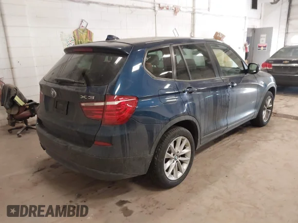 ✅ 2013 BMW X3 xDrive28i • VIN: 5UXWX9C54D0D01685 • Лот: 41466299. Опубликован ранее на IAAI с пробегом 72 412 миль. Бесплатный доступ к архиву аукционных продаж из США и подробный отчёт об истории автомобиля на DreamBid. Изображение 4.
