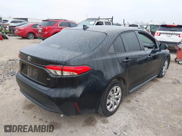 ✅ 2021 Toyota Corolla LE • VIN: JTDEPMAE9MJ164592 • Lot: 44005430. Wystawiony na IAAI z przebiegiem 71 286 mil. Bezpłatny archiwum sprzedaży aukcyjnych z USA i szczegółowy raport historii pojazdu na DreamBid. Zdjęcie 4.