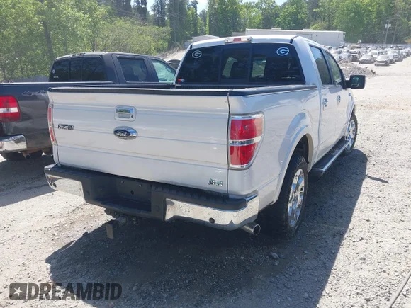 ✅ 2010 Ford F-150 XL • VIN: 1FTFW1CV6AFB39988 • Lot: 44859371. Listed on IAAI with 252,096 mi. Free auction sales archive from the USA and detailed vehicle history report at DreamBid. Image 4.