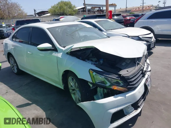 ✅ 2019 Volkswagen Passat Wolfsburg Edition • VIN: 1VWLA7A30KC000512 • Lot: 44993933. Listed on IAAI with 64,377 mi. Free auction sales archive from the USA and detailed vehicle history report at DreamBid. Image 1.
