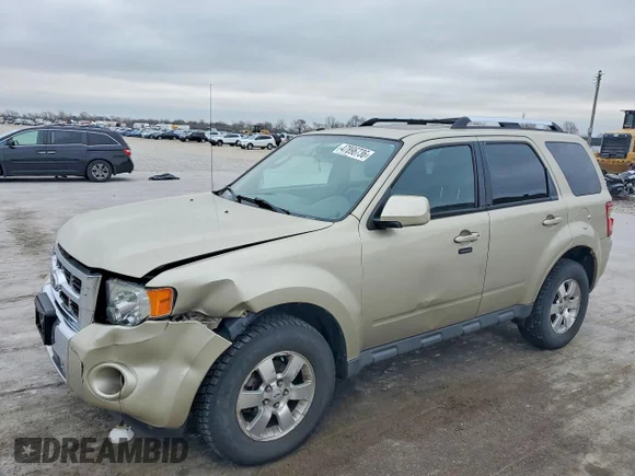 ✅ 2010 Ford Escape Limited • VIN: 1FMCU9EG3AKC23467 • Лот: 47896736. Опубліковано раніше на Copart з пробігом 114 604 миль. Безкоштовний доступ до архіву аукціонних продажів зі США та докладний звіт про історію автомобіля на DreamBid. Зображення 1.