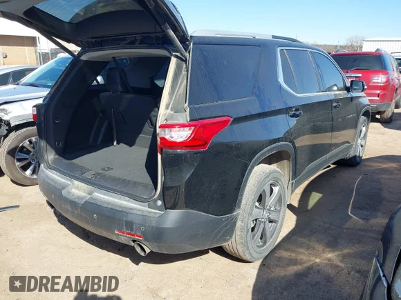 ✅ 2018 Chevrolet Traverse LT • VIN: 1GNERHKW6JJ221827 • Lot: 44484255. Listed on IAAI with 154,394 mi. Free auction sales archive from the USA and detailed vehicle history report at DreamBid. Image 4.
