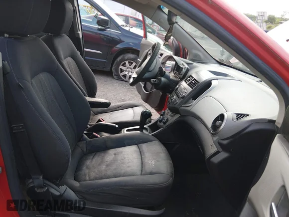✅ 2012 Chevrolet Sonic LT • VIN: 1G1JC5SHXC4208355 • Lot: 45415998. Listed on IAAI with 277,263 mi. Free auction sales archive from the USA and detailed vehicle history report at DreamBid. Image 5.