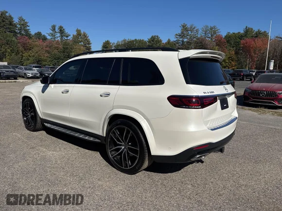 ✅ 2020 Mercedes-Benz GLS 580 • VIN: 4JGFF8GE8LA256017 • Lot: 43394084. Wystawiony na IAAI z przebiegiem 98 502 mil. Bezpłatny archiwum sprzedaży aukcyjnych z USA i szczegółowy raport historii pojazdu na DreamBid. Zdjęcie 3.