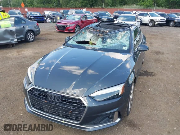 ✅ 2020 Audi A5 Sportback Premium Plus • VIN: WAUCNCF58LA020379 • Лот: 42698761. Опубліковано раніше на IAAI з пробігом 34 241 миль. Безкоштовний доступ до архіву аукціонних продажів зі США та докладний звіт про історію автомобіля на DreamBid. Зображення 6.