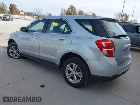 ✅ 2016 Chevrolet Equinox LS • VIN: 2GNALBEK1G6311334 • Lot: 43701819. Listed on IAAI with 64,934 mi. Free auction sales archive from the USA and detailed vehicle history report at DreamBid. Image 3.