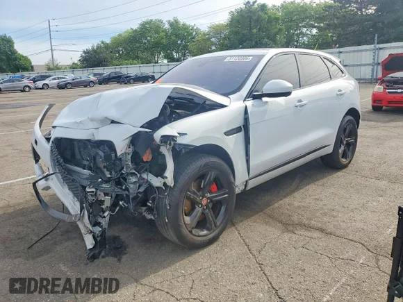 ✅ 2018 Jaguar F-Pace S • VIN: SADCM2FV4JA260997 • Lot: 51120906. Wystawiony na Copart z przebiegiem Nie podano. Bezpłatny archiwum sprzedaży aukcyjnych z USA i szczegółowy raport historii pojazdu na DreamBid. Zdjęcie 1.